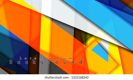 Abstract vector background design with colorful patterns lines. Vector EPS 10. Vector illustration