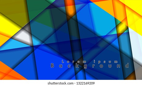 Abstract vector background design with colorful patterns lines. Vector EPS 10. Vector illustration