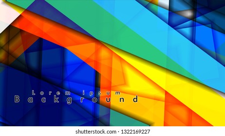 Abstract vector background design with colorful patterns lines. Vector EPS 10. Vector illustration