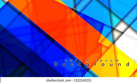 Abstract vector background design with colorful patterns lines. Vector EPS 10. Vector illustration
