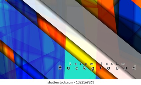 Abstract vector background design with colorful patterns lines. Vector EPS 10. Vector illustration