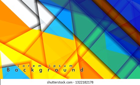 Abstract vector background design with colorful patterns lines. Vector EPS 10. Vector illustration