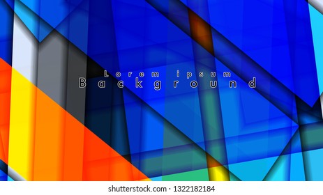 Abstract vector background design with colorful patterns lines. Vector EPS 10. Vector illustration