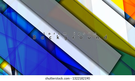 Abstract vector background design with colorful patterns lines. Vector EPS 10. Vector illustration