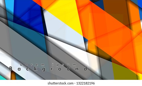 Abstract vector background design with colorful patterns lines. Vector EPS 10. Vector illustration