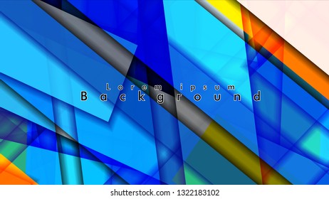 Abstract vector background design with colorful patterns lines. Vector EPS 10. Vector illustration