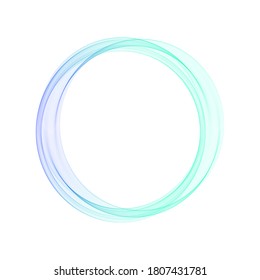 Abstract vector background. Design element - blue circle.