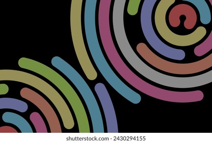 Abstract vector background design with geometric shape and gradient color effect composition.