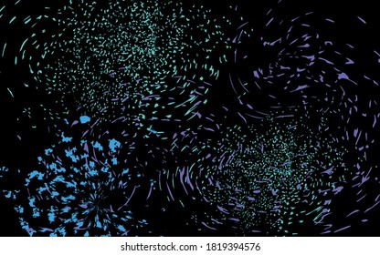 Abstract vector background design. Graffiti grunge spray effect   on black background 