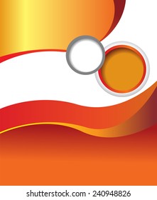  Abstract vector background. Design layout template.