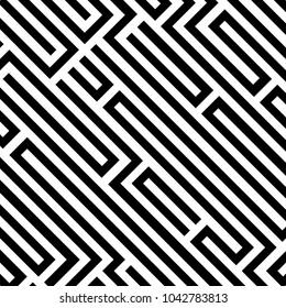 Abstract vector background design with maze mosaic texture. Good cover for book on psychology, creative problem solving, logical thinking, study of human relations