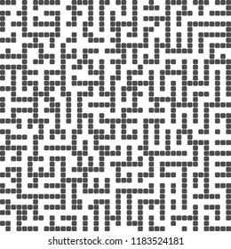 Abstract vector background design with maze mosaic texture and place for your text isolated. Good cover for book on psychology, creative problem solving, logical thinking, the study of human relations