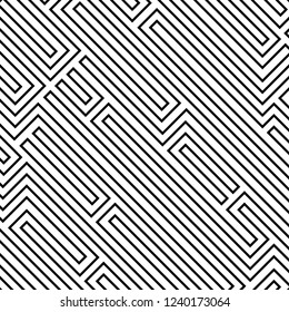 Abstract vector background design with maze mosaic texture. Good cover for book on psychology, creative problem solving, logical thinking, study of human relations