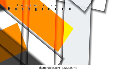 Abstract vector background design Rectangular tube element vector background 3d. Vector EPS 10. Vector illustration