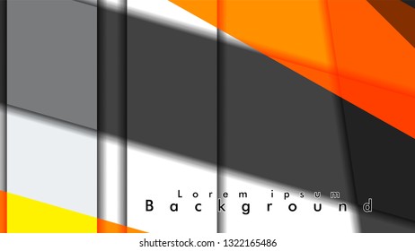 Abstract vector background design Rectangular tube element vector background 3d. Vector EPS 10. Vector illustration