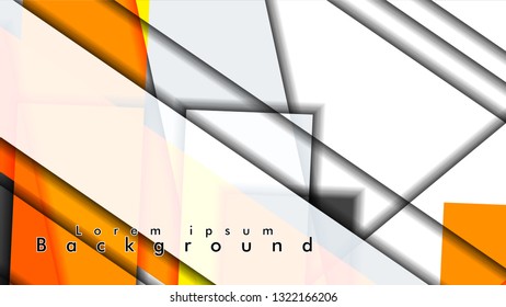 Abstract vector background design Rectangular tube element vector background 3d. Vector EPS 10. Vector illustration