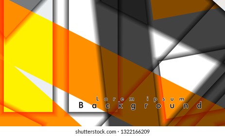 Abstract vector background design Rectangular tube element vector background 3d. Vector EPS 10. Vector illustration