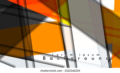 Abstract vector background design Rectangular tube element vector background 3d. Vector EPS 10. Vector illustration