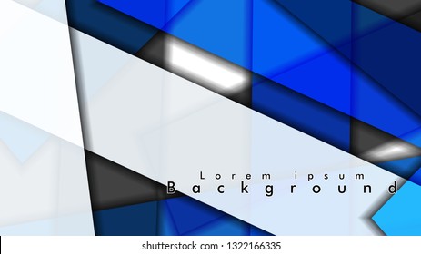 Abstract vector background design Rectangular tube element vector background 3d. Vector EPS 10. Vector illustration