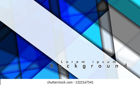 Abstract vector background design Rectangular tube element vector background 3d. Vector EPS 10. Vector illustration
