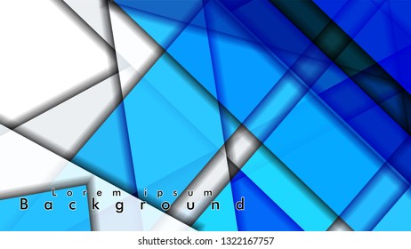 Abstract vector background design Rectangular tube element vector background 3d. Vector EPS 10. Vector illustration
