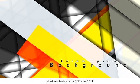 Abstract vector background design Rectangular tube element vector background 3d. Vector EPS 10. Vector illustration