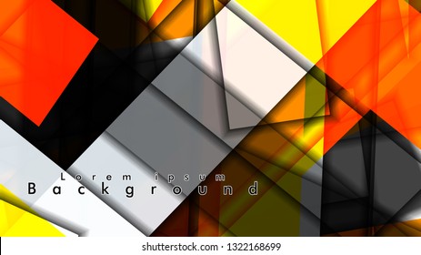 Abstract vector background design Rectangular tube element vector background 3d. Vector EPS 10. Vector illustration