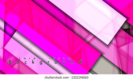 Abstract vector background design Rectangular tube element vector background 3d. Vector EPS 10. Vector illustration