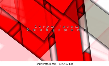Abstract vector background design Rectangular tube element vector background 3d. Vector EPS 10. Vector illustration