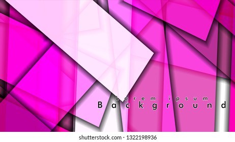 Abstract vector background design Rectangular tube element vector background 3d. Vector EPS 10. Vector illustration