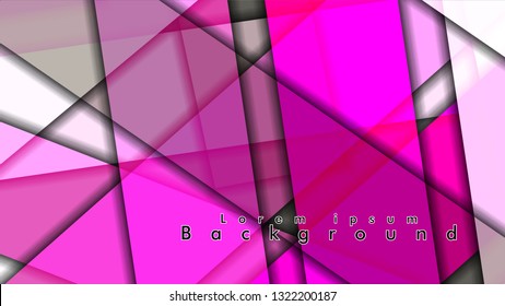Abstract vector background design Rectangular tube element vector background 3d. Vector EPS 10. Vector illustration