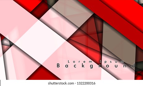Abstract vector background design Rectangular tube element vector background 3d. Vector EPS 10. Vector illustration
