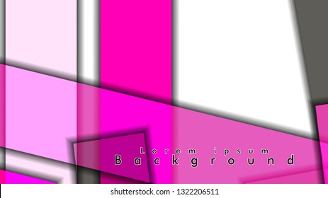 Abstract vector background design Rectangular tube element vector background 3d. Vector EPS 10. Vector illustration