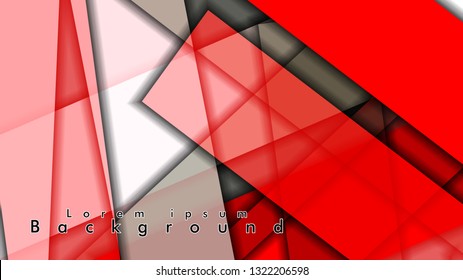 Abstract vector background design Rectangular tube element vector background 3d. Vector EPS 10. Vector illustration