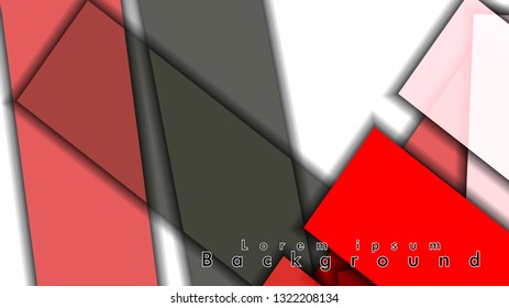Abstract vector background design Rectangular tube element vector background 3d. Vector EPS 10. Vector illustration