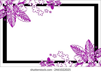 abstract vector background design with unique leaf patterns and spots