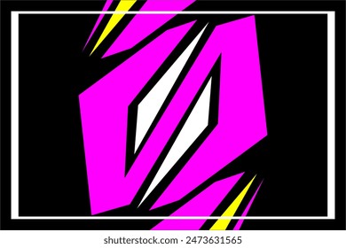 abstract vector background design with unique striped patterns