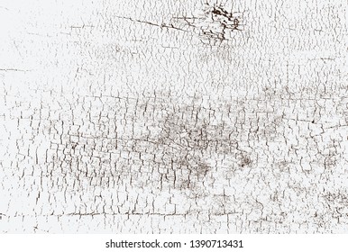 Abstract vector background for design use. Distressed overlay wooden texture - Vector.