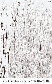 Abstract vector background for design use. Distressed overlay wooden texture - Vector.