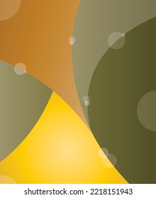 abstract vector background design yellow brown