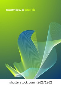 Abstract vector background for designers. No mesh, editable.