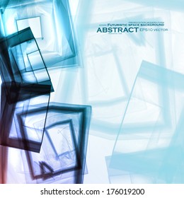 Abstract vector background, digital art illustration eps10.