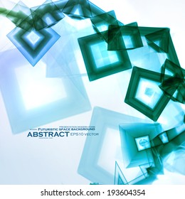 Abstract vector background, digital art illustration eps10.
