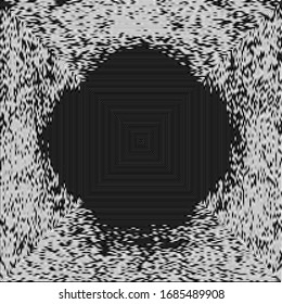 Abstract vector background. Distressed overlay. Grunge halftone stipple texture. Dotted surface. Decorative frame.