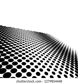 Abstract vector background. Dotted pattern. Template for graphic designs