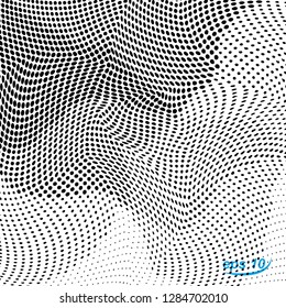 Abstract vector background. Dotted pattern. Template for graphic designs