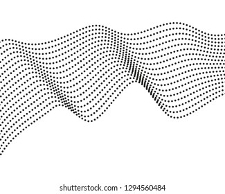 Abstract vector background. Dotted pattern. Template for graphic designs. Halftone effect