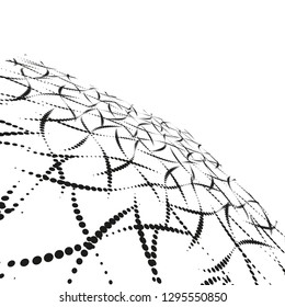 Abstract vector background. Dotted pattern. Template for graphic designs. Halftone effect