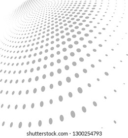 Abstract vector background. Dotted pattern. Template for graphic designs. Halftone effect
