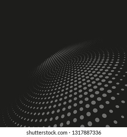 Abstract vector background. Dotted pattern. Template for graphic designs. Halftone effect